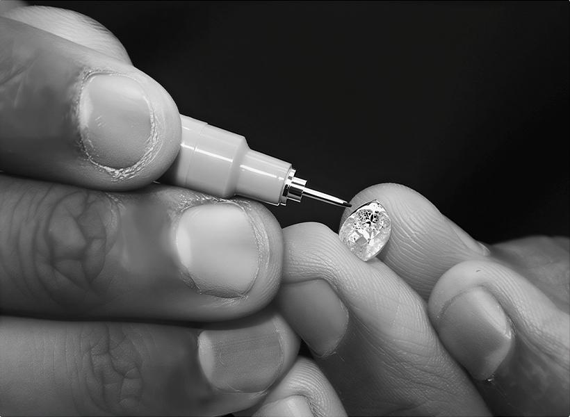 Diamond manufacturing process