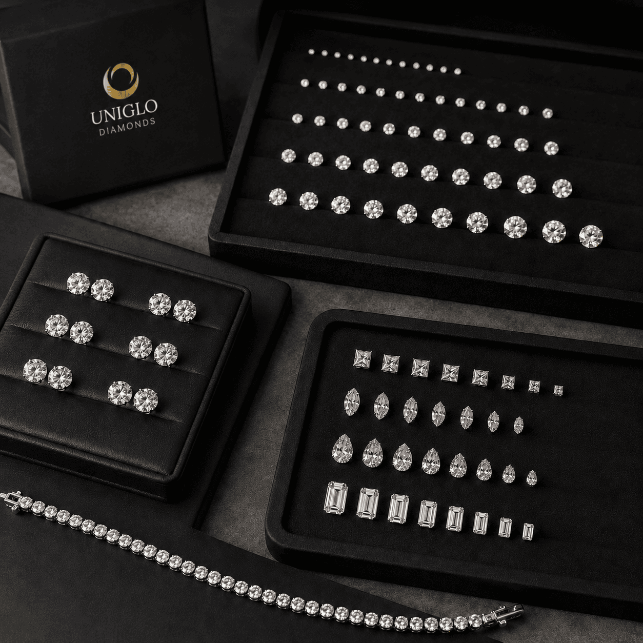 Diamond buyer meeting Uniglo Diamonds at Vicenzaoro 2026