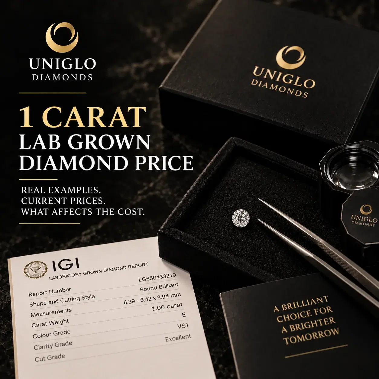 1 Carat Lab Grown Diamond Price