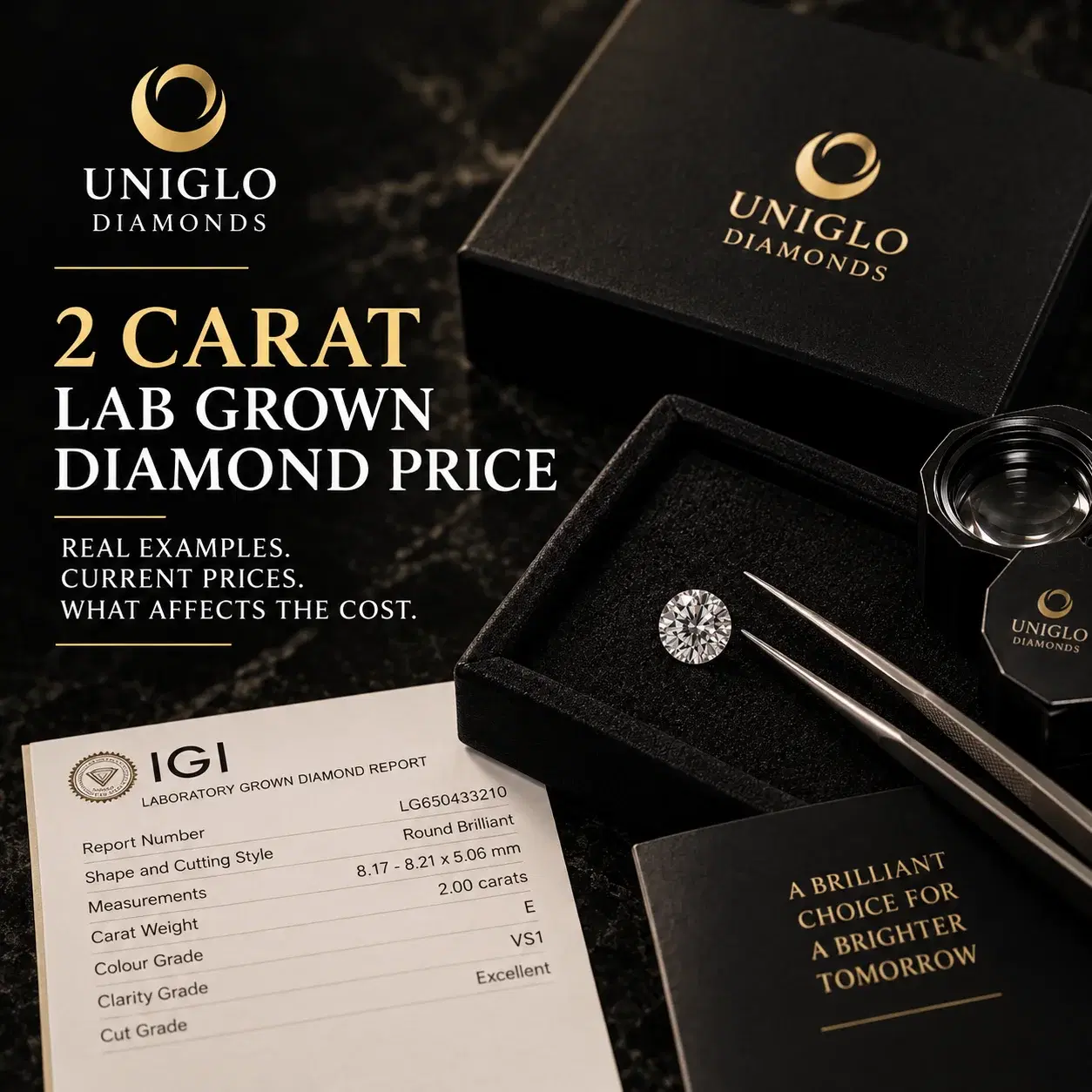 2 Carat Lab Grown Diamond Price