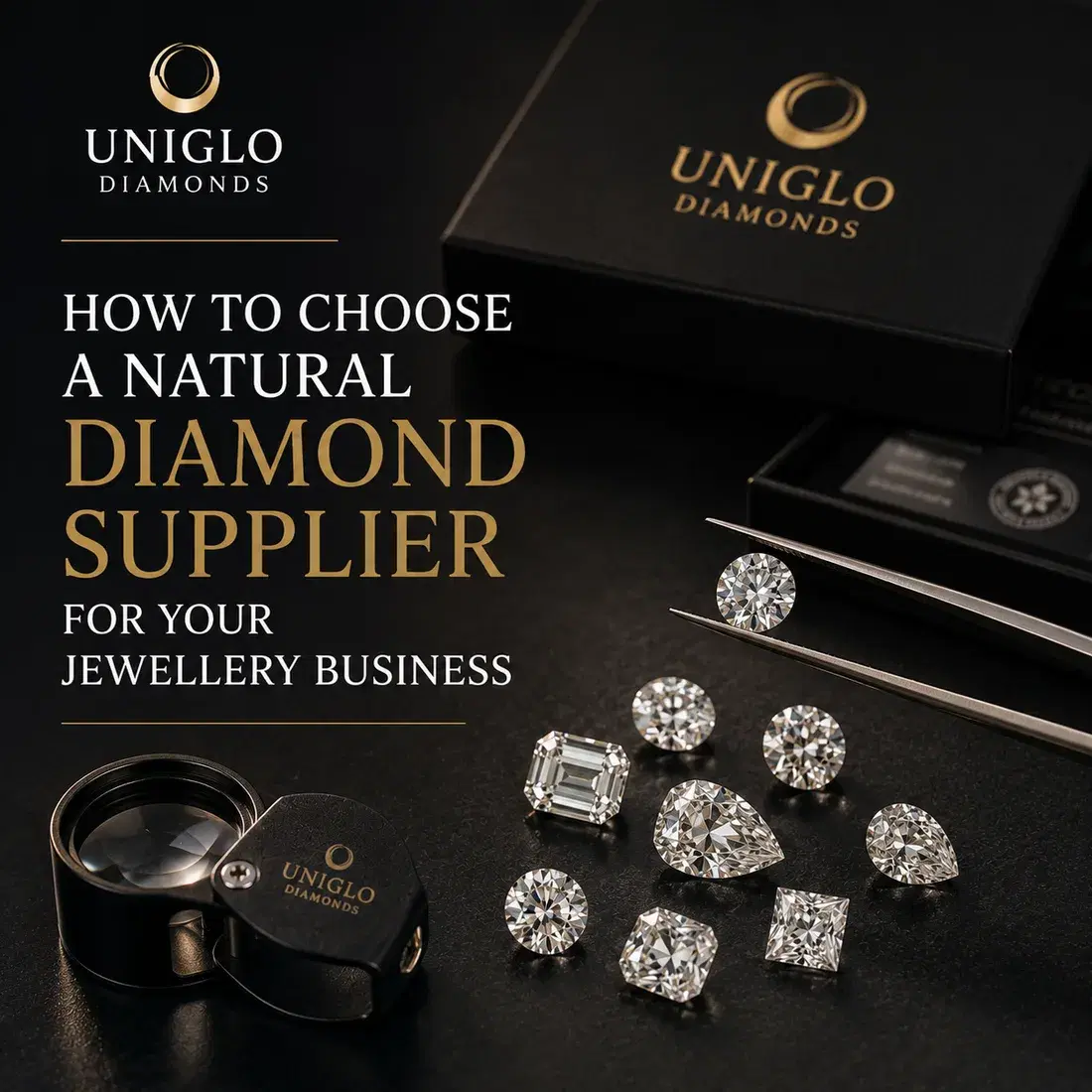 How to Choose a Natural Diamond Supplier for Your Jewellery Business