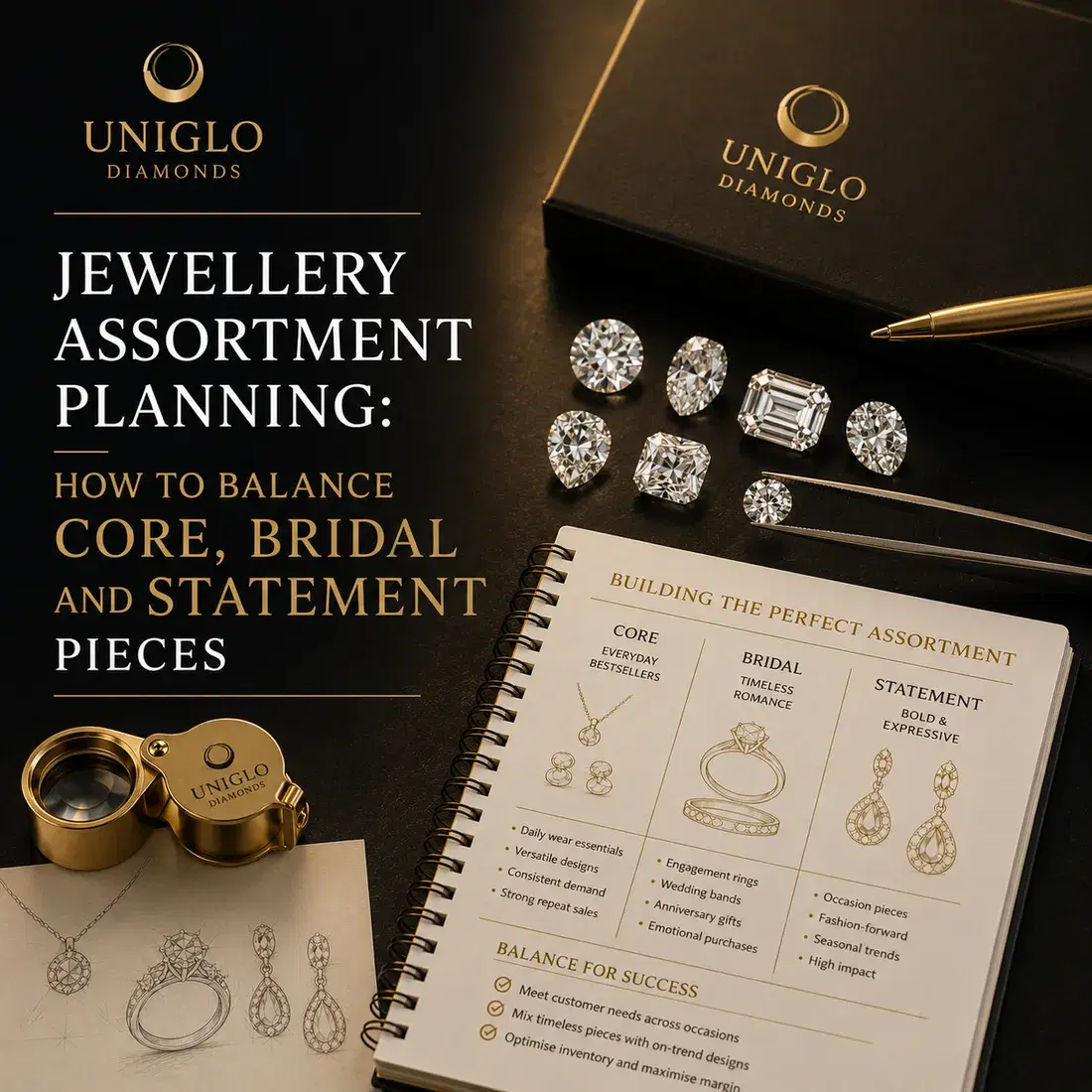 Jewellery Assortment Planning: How to Balance Core, Bridal and Statement Pieces