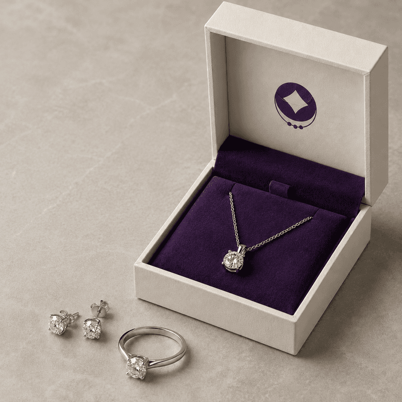 Diamond jewellery and gift presentation from Uniglo Jewels