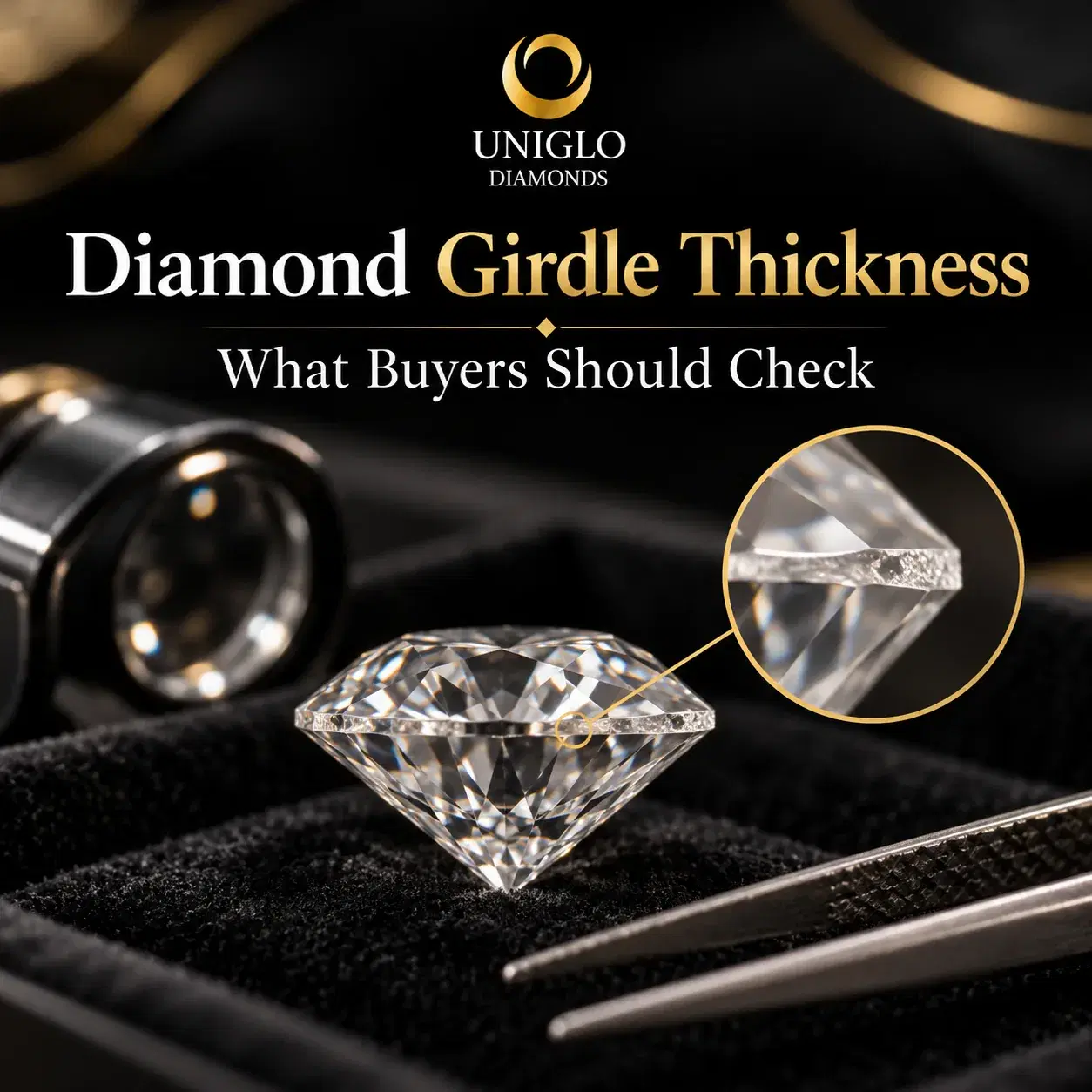Diamond Girdle Thickness: What Buyers Should Check