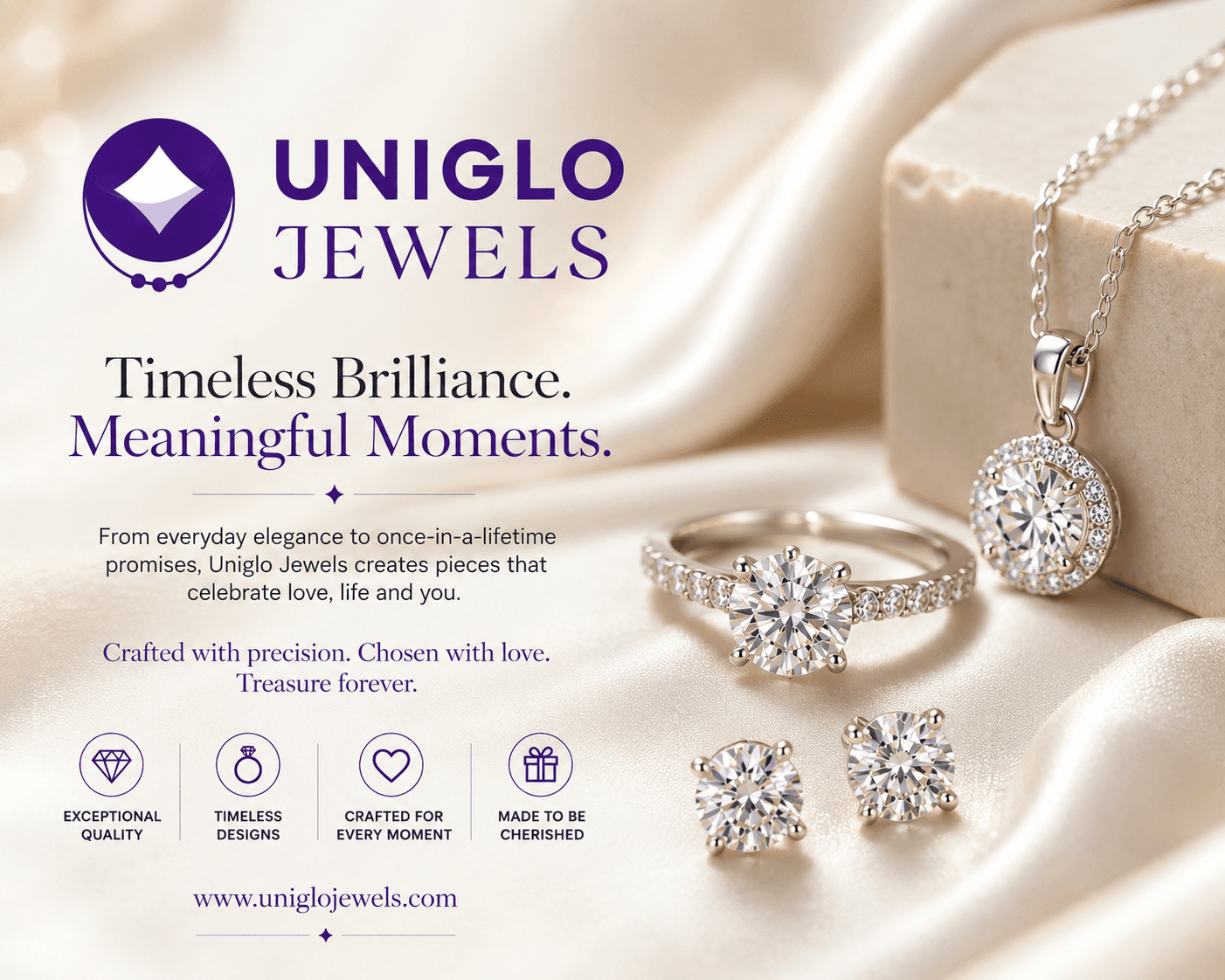 A beautifully crafted diamond ring showcasing expert cutting and setting that brings out the stone's full brilliance