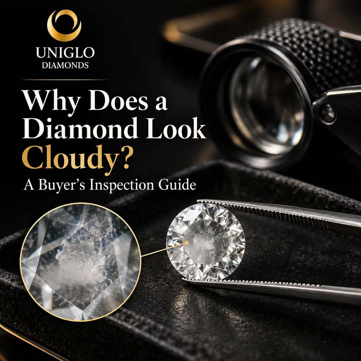 Why Does a Diamond Look Cloudy? A Buyer’s Inspection Guide