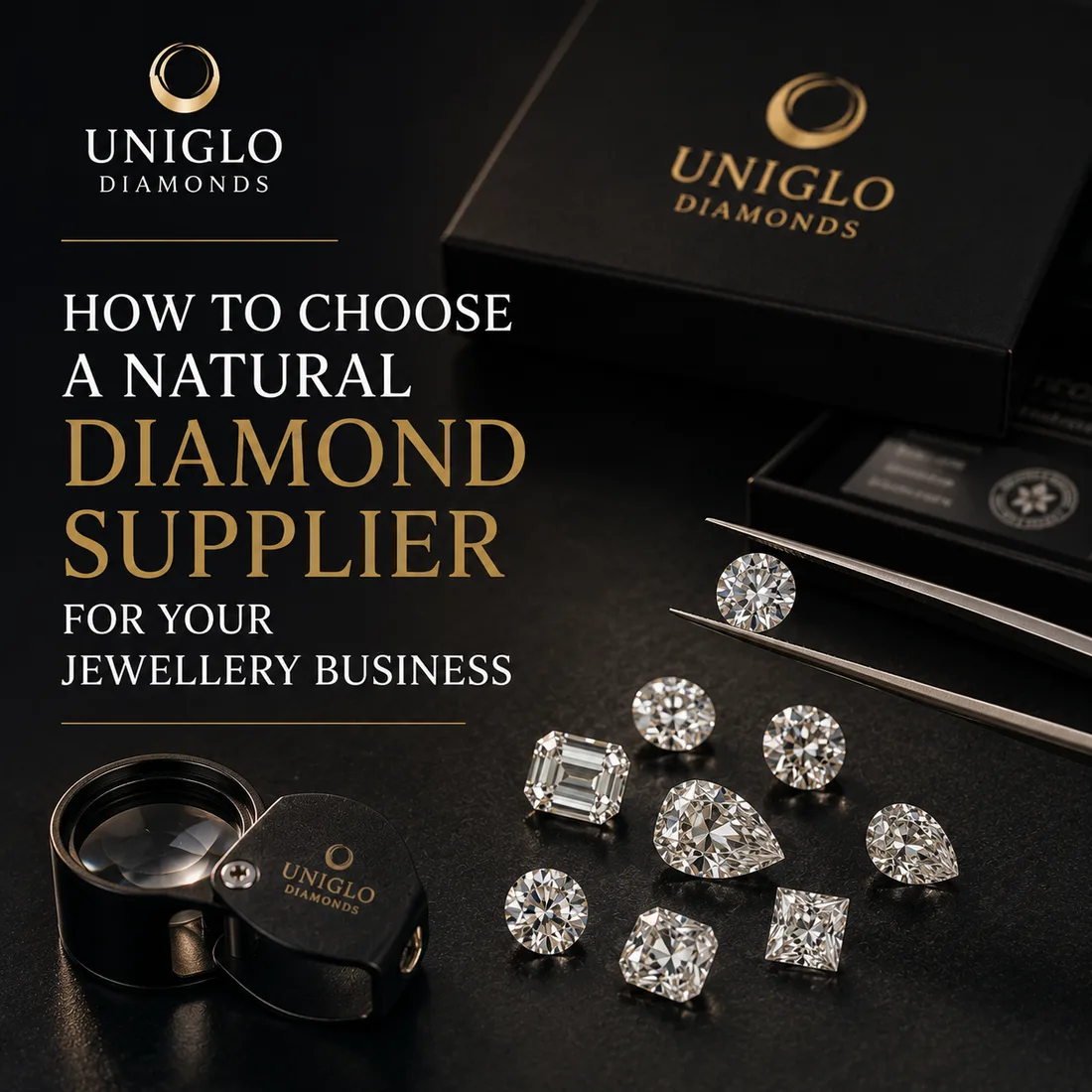 How to Choose a Natural Diamond Supplier for Your Jewellery Business