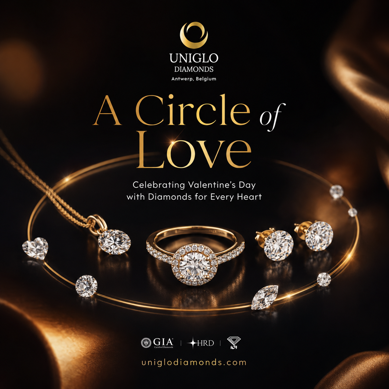 Un círculo de amor: Celebrando el día de San Valentín con diamantes para cada corazón
